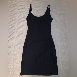 Assets Red Hot Label by Spanx slip dress w, bodysuit clasp, size Large